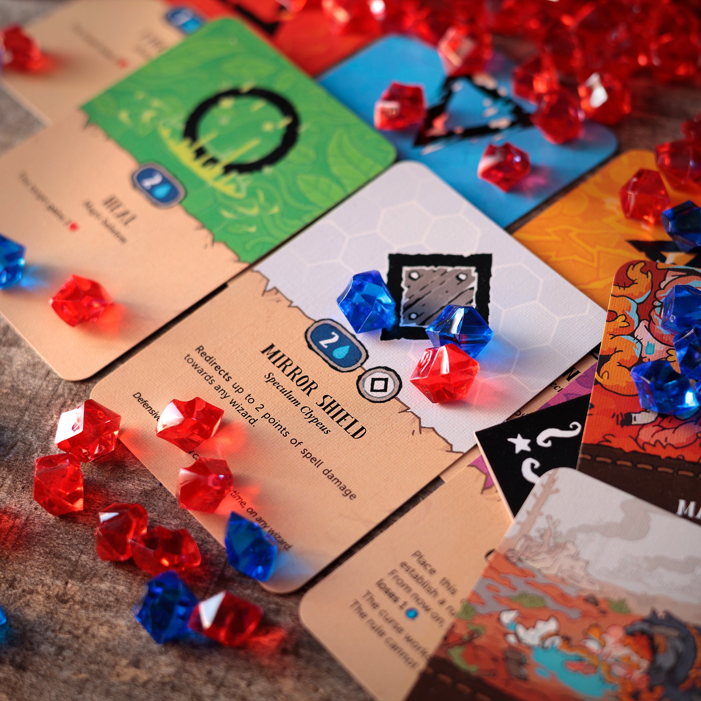 Not Enough Mana ศึกดวลมหาจอมเวทย์ขี้เมา บอร์ดเกมของแท้