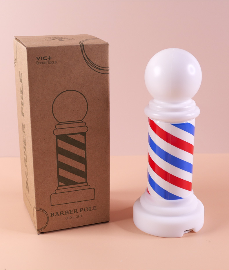โคมไฟ Barber Pole LED Light ขนาด 21 เซนติเมตร