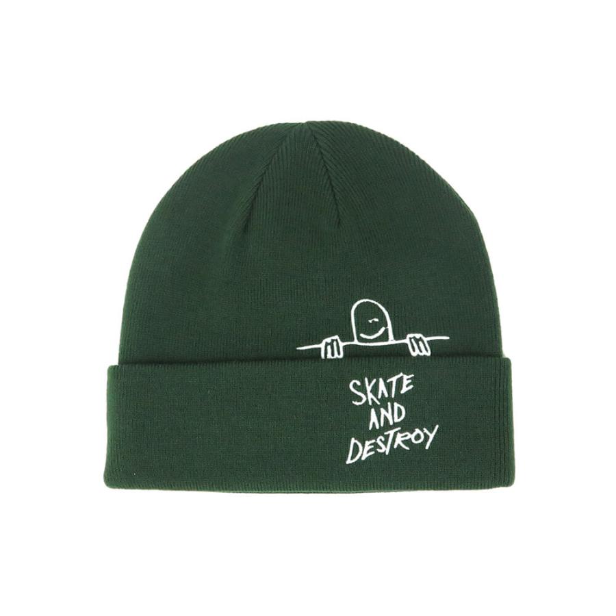 Thrasher Gonz Sad Fold Beanie (Forest Green)