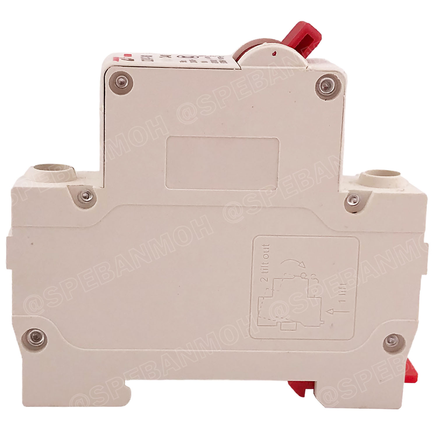 DZ47-63-1P 40A เบรกเกอร์ ลูกย่อย ยึดรางปีกนก 1P 40A AC Circuit Breaker เบรกเกอร์ตัดไฟเกิน 1โพล 40แอมป์ คัดเอาท์ ป้องกันกระแสเกิน Overload ป้องกันการลัดวงจร Short circuit เบรกเกอร์ตัดไฟ เบรกเกอร์ลูกย่อย Ac Circuit Breaker ไฟบ้าน 230V/400V AC มินิเซอกิตเบรก