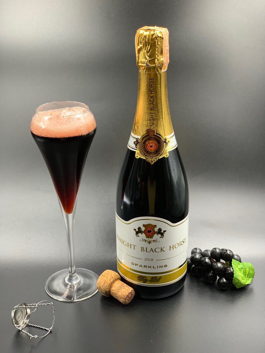 Sparkling Red Wine,สปร์าคกลิ้งไวน์แดง, 750 มล. KBH Wine ไวน์