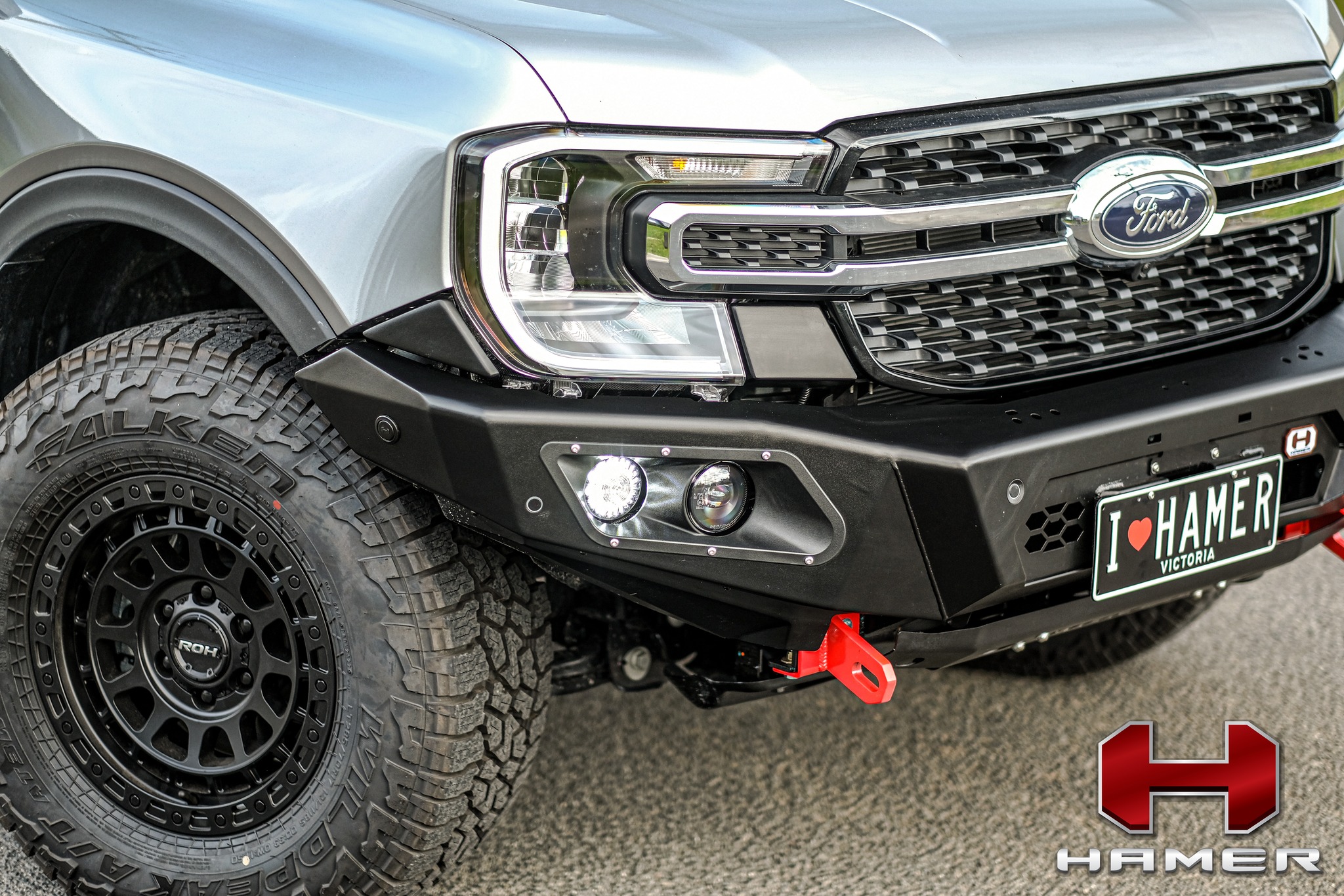 กันชนหน้า HAMER KING SERIES BULL BAR : NEXT GEN RANGER 2022