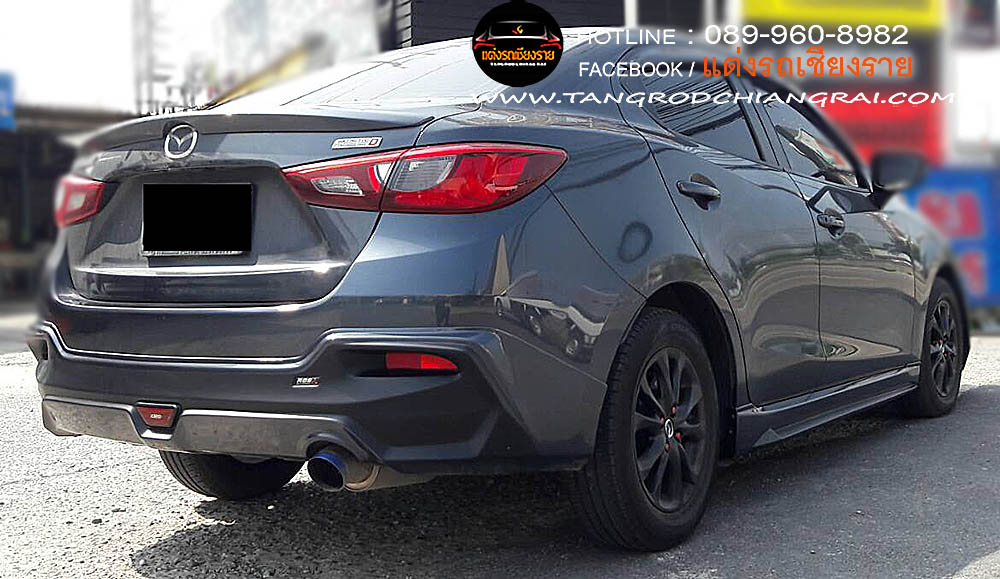 ชุดแต่งรอบคัน IDEO MAZDA 2 4 ประตู SKY ACTIVE 2015-2019