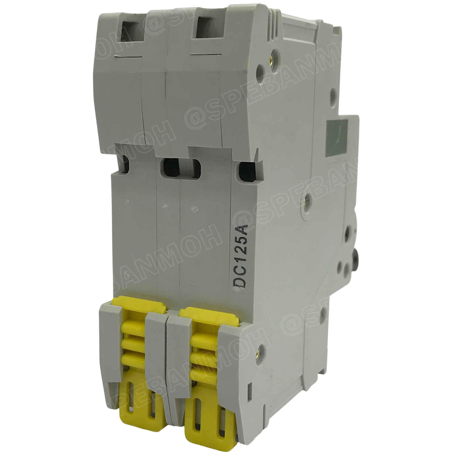 [ 1ชิ้น ] GYM9-125DC-2P 125A เบรกเกอร์ ดีซี 2 โพล 2 Pole DC Breaker 500 VDC DC Circuit Breaker 2P สำหรับงาน solar cell เบรกเกอร์ไฟฟ้าโซลาร์เซลล์ DC ป้องกันกระแสเกิน ใช้ได้กับไฟฟ้ากระแสตรง DC เบรกเกอร์ DC 2P DC Solar Breaker เซอร์กิตเบรกเกอร์ MCB Breaker