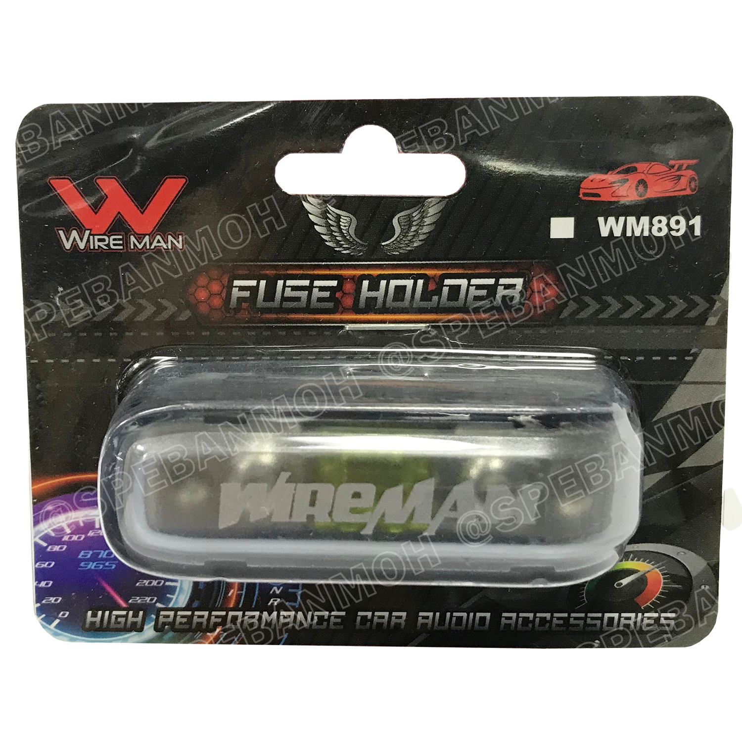 PR-WM-891 กระบอกฟิวส์รถยนต์ Wireman เข้า 1 ออก 1 Wireman Auto Fuse WM816 ฟิวส์รถยนต์ เครื่องเสียงรถยนต์ กระบอก กระบอกฟิวส์รถยนต์ กระบอกฟิวส์เครื่องเสียง กระบอกฟิวส์ รถยนต์ WIREMAN ฟิวเพาเวอร์เสียงกลาง ฟิวส์ซับบ๊อก ฟิวส์เครื่องเสียง ฟิวส์รถยนต์