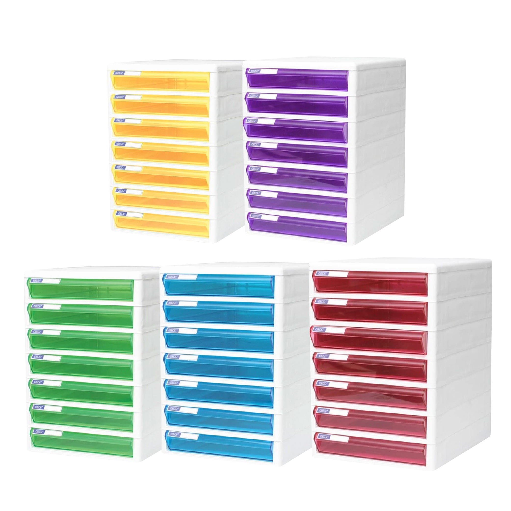 ตู้เอกสาร 7 ชั้น รุ่น TCB-7 (โครงสีขาว) ออร์ก้า ORCA
