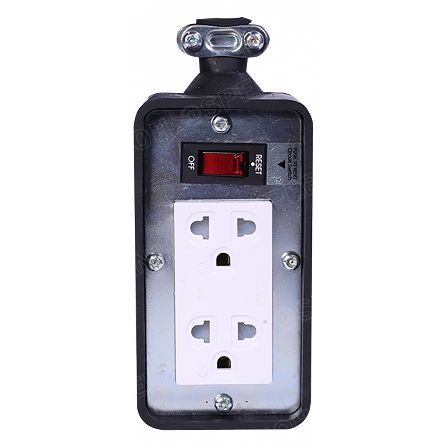 TRS315T-20M สายไฟ ยาว 20 เมตร ปลั๊กยาง Toshino TRS 315T 20M ยาว 20เมตร ปลั๊กพ่วง Toshino ปลั๊กไฟ Toshino ปลั๊กไฟยาง TR-315T 3 x 1.5 sq.mm.บล็อกยาง ปลั๊กไฟสนาม ยางพารา ทนต่อแรงกระแทก ทนแรงกระแทก ปลั๊กไฟ ภายนอก บล็อกต่อสายไฟทำจาก ยางพารา พร้อมเต้ารับ เต้าเส