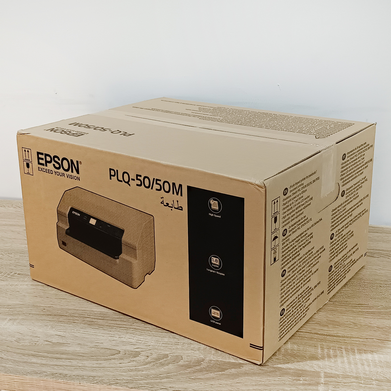 เครื่องพิมพ์สมุด เครื่องพิมพ์เช็ค พร้อมโปรแกรมพิมพ์เช็ค Passbook printer EPSON PLQ-50 New original