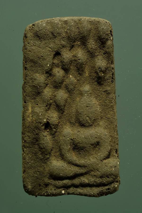 ดินผสมกระดูกผี.....พระปรกโพธิ์(พระผงพลายสมุทร) พิมพ์เล็ก พ่อท่านเจิม วัดหอยราก เนื้อดินผสมผงกระดูกผี ปี2499 นครศรีธรรมราช