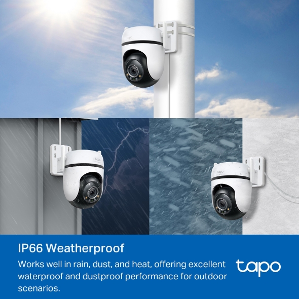 TP-Link Tapo C520WS Outdoor Pan/Tilt Security Wi-Fi Camera