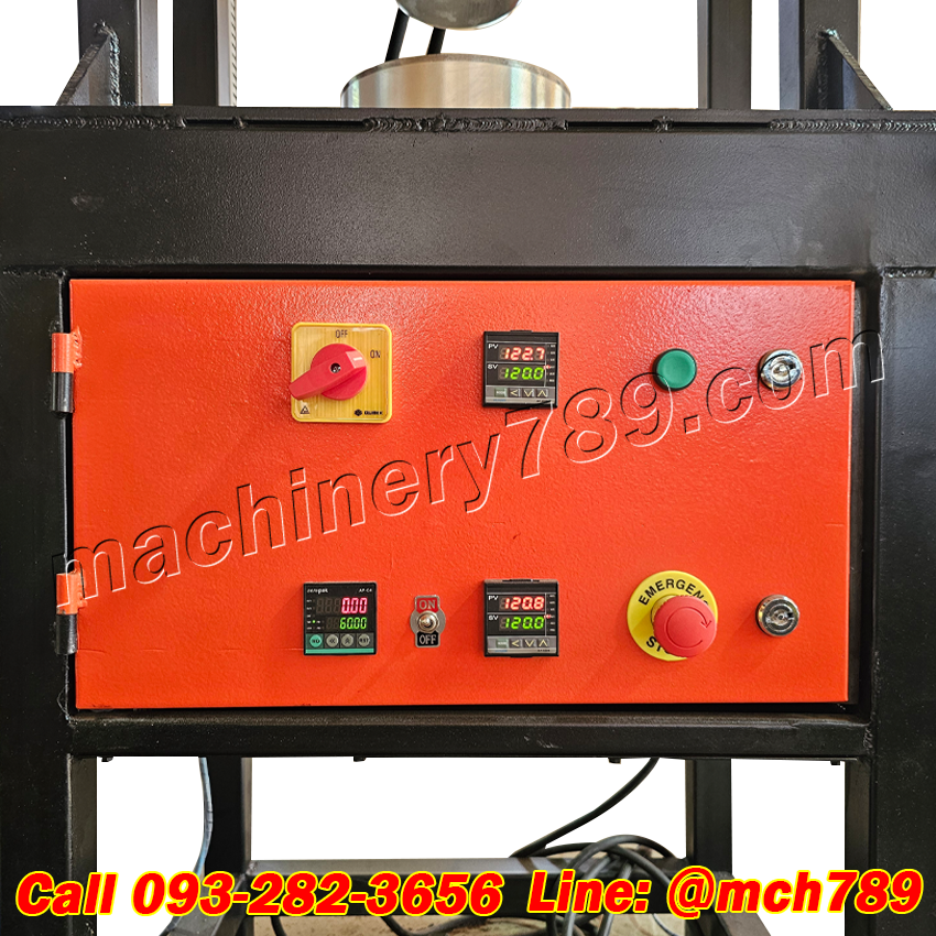 เครื่องอัดกาบหมากกึ่งอัตโนมัติ รุ่น MC-01 เครื่องขึ้นรูปจานกาบหมาก เครื่องทำจานกาบหมาก Semi Automatic Leaf Plate Making Machine