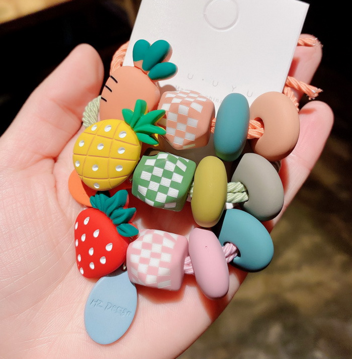 RUB-004 ยางรัดผมแฟชั่นสไตล์เกาหลี (มี 4 แบบให้เลือก)