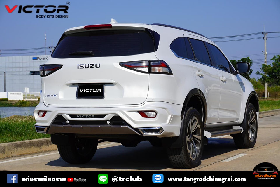 ชุดแต่งสเกิร์ตรอบคัน VICTOR สำหรับ Mu-X 2021