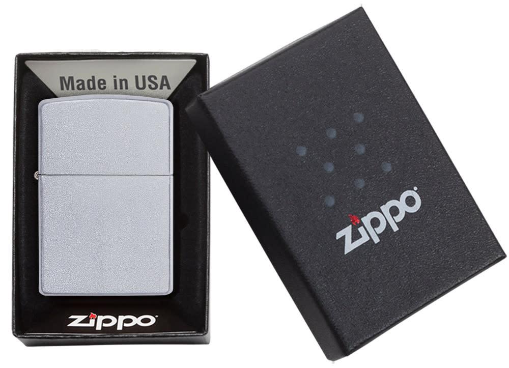Zippo 205 Satin Chrome