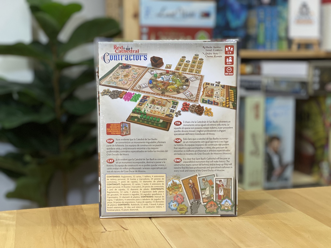 The Red Cathedral: Contractors ภาคเสริม บอร์ดเกม ของแท้