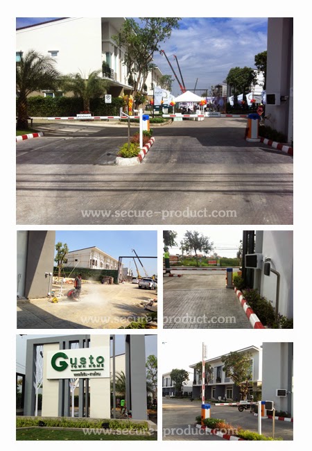 ระบบไม้กั้นรถยนต์อ่านป้ายทะเบียน ไม้กระดก ระบบไม้กั้นรถยนต์แบบทาบบัตร