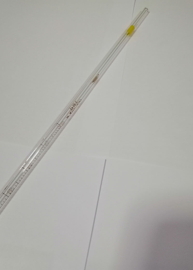 ปิเปตแบบมีขีด 1 ซีซี