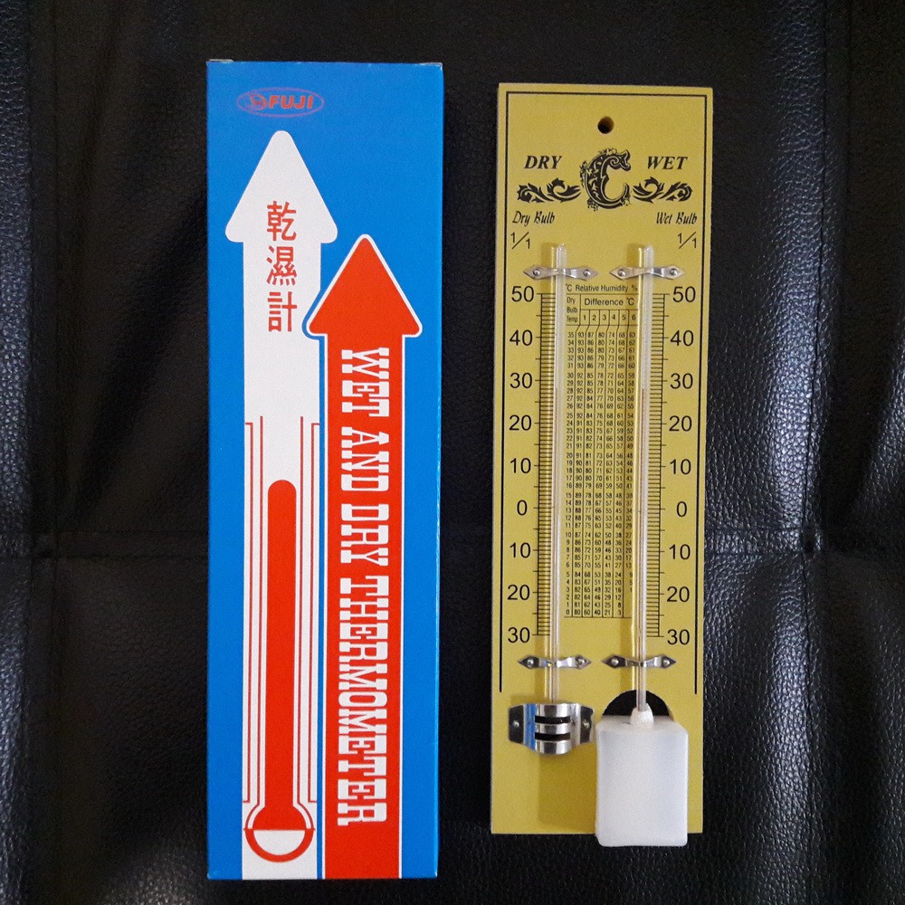 เทอร์โมมิเตอร์ เปียก-แห้ง Fuji Wet and dry thermometer