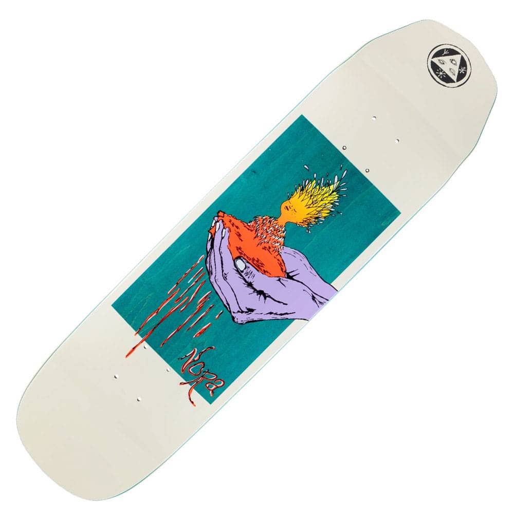 Welcome Nora Soil on Wicked Princess (Bone) Skateboard Deck 8.25"