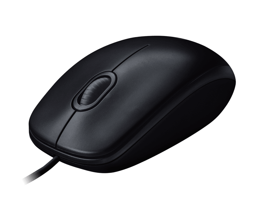 USB Optical Mouse LOGITECH (M100R) Black ประกันศูนย์ไทย 3 ปี