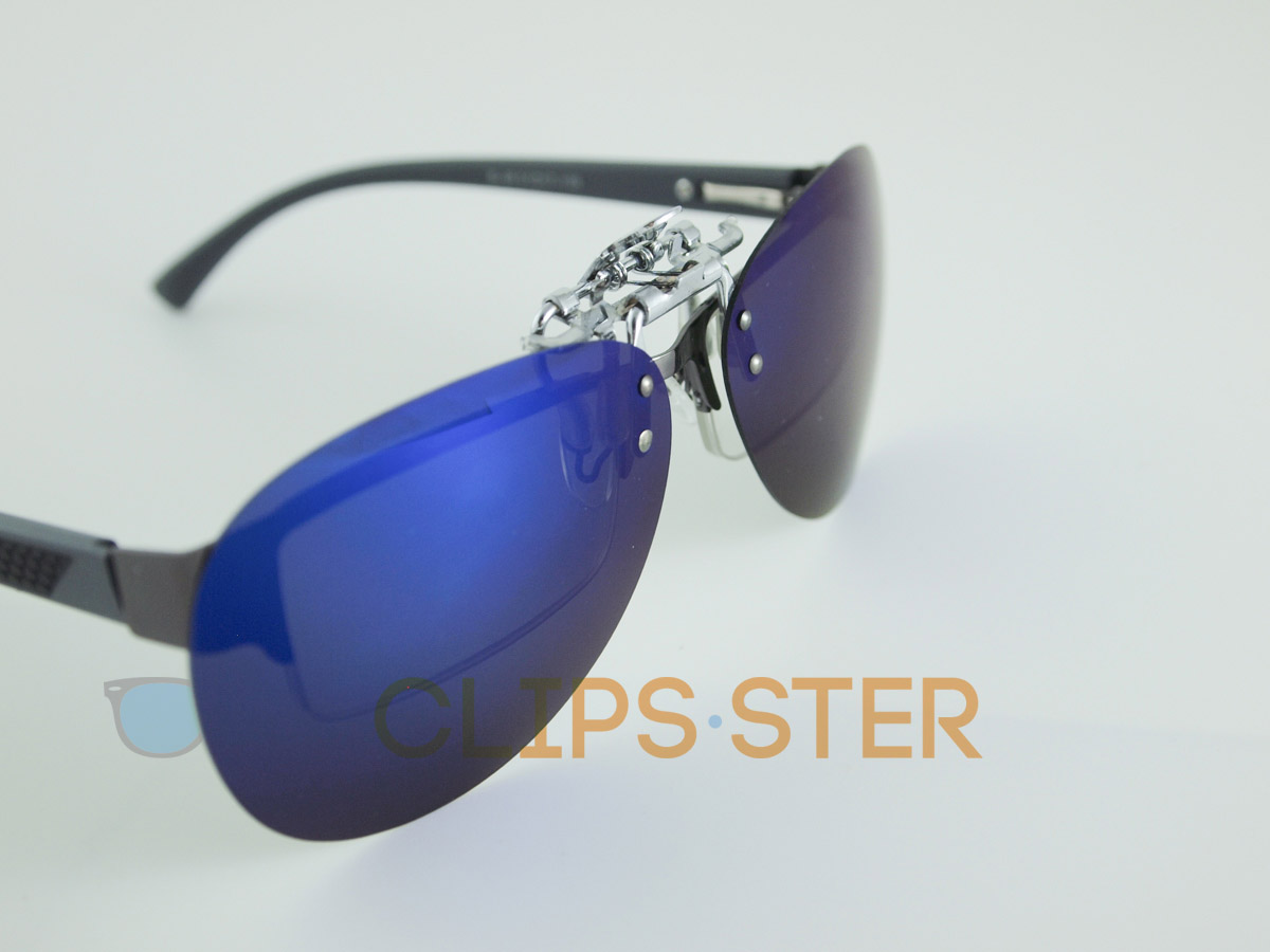 คลิปออนกันแดด Clipsster รุ่น Dropster ST เลนส์ฟ้า
