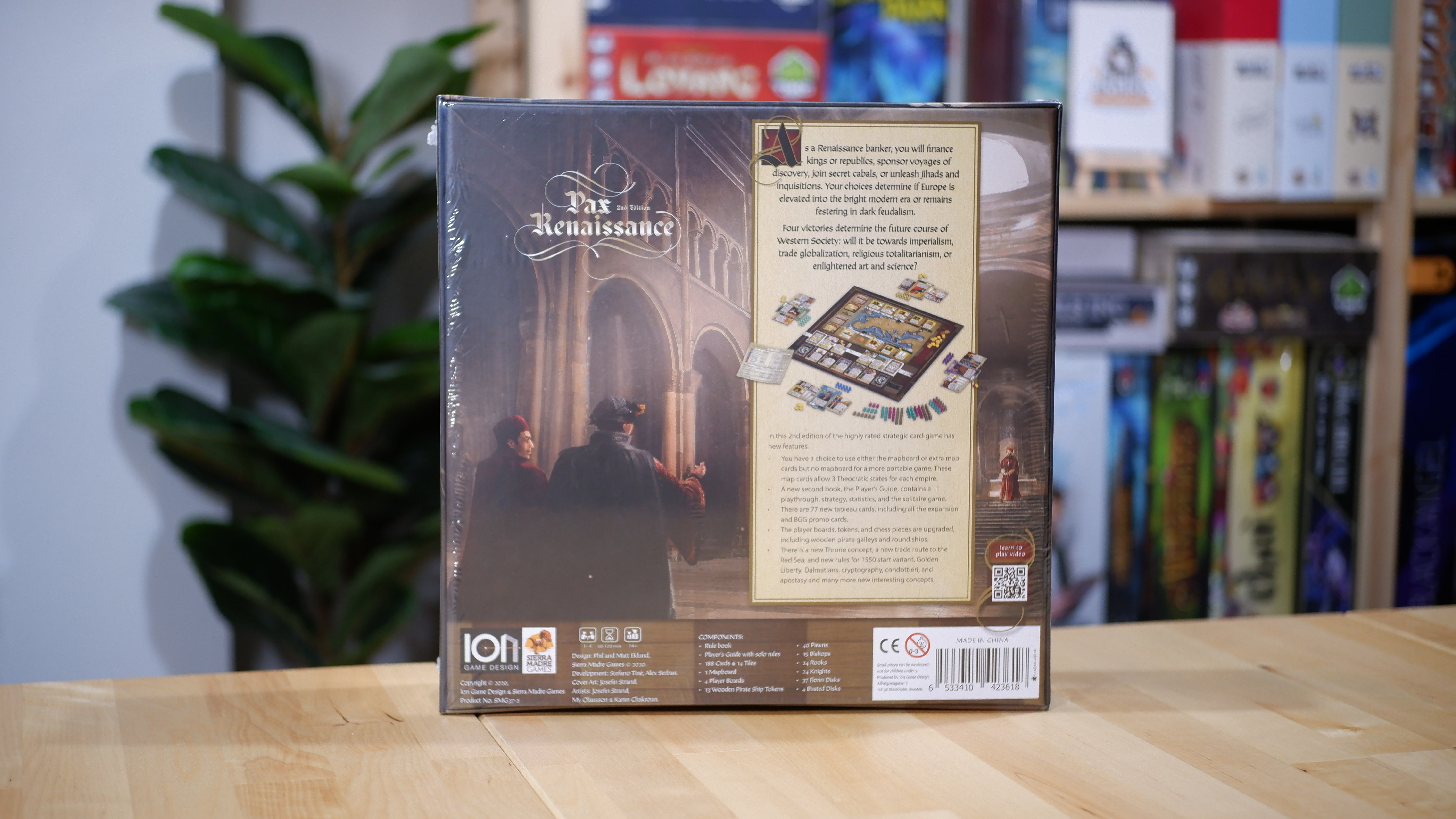 Pax Renaissance: 2nd Edition บอร์ดเกม ของแท้