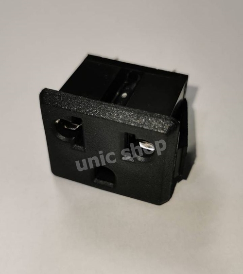 ปลั๊ก ac socket แบบ2ขั้วพร้อมสายดิน
