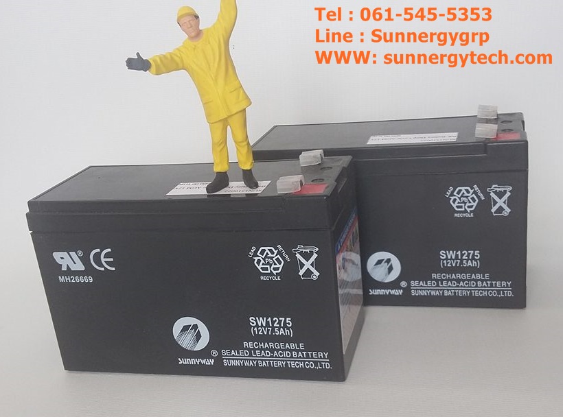 แบตเตอรี่ขนาด 33 Ah 12V ชนิด Deep Cycle - AGM
