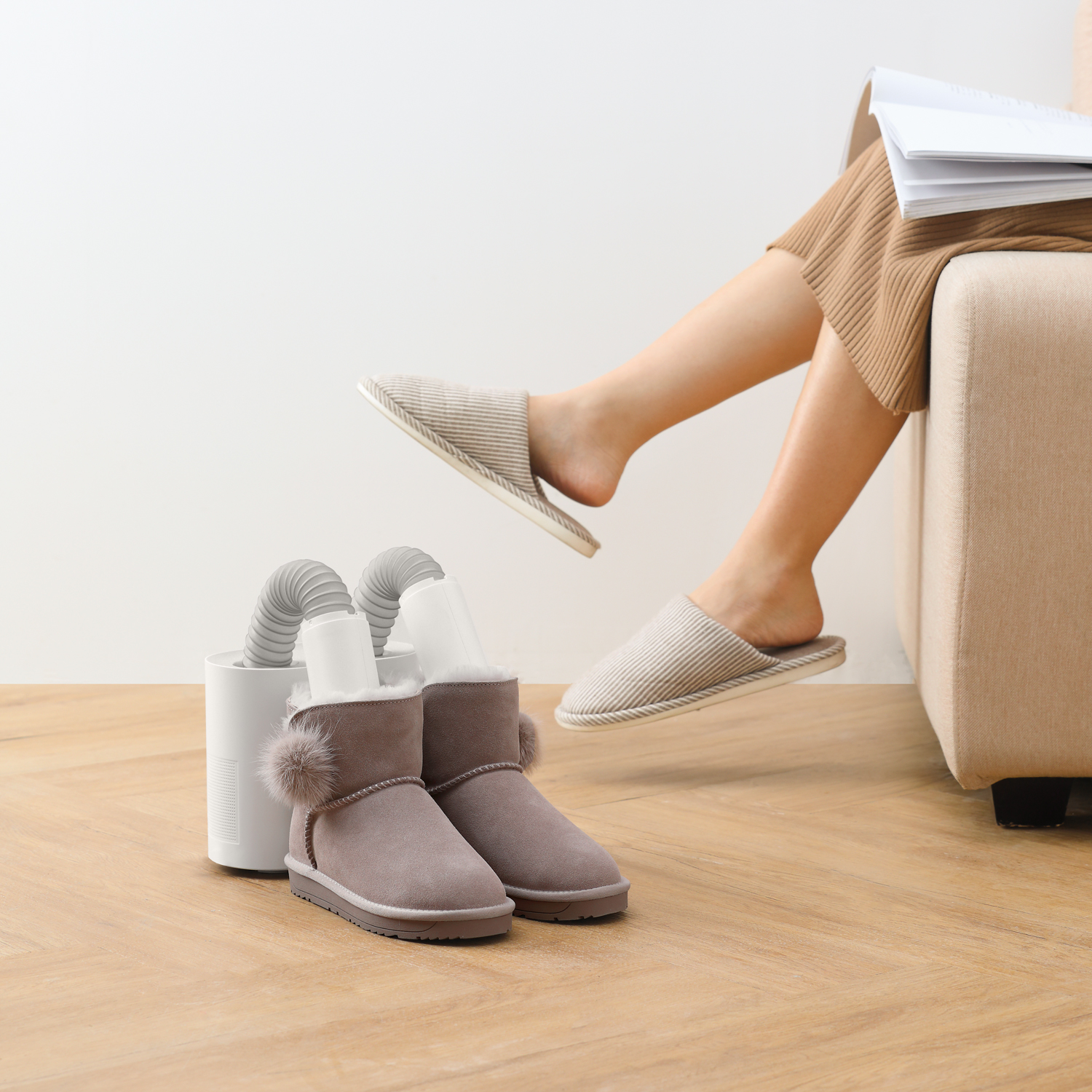 Mi Deerma Multi-function Shoe Dryer HX10 เครื่องเป่ารองเท้ามัลติฟังก์ชั่นความร้อน 360 องศา ประกันศูนย์ไทย 1 ปี by ORRO Home