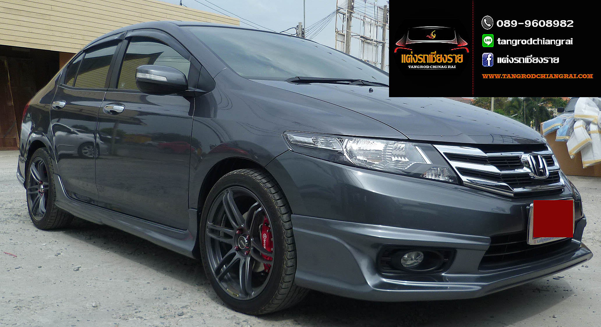 ชุดแต่ง Mugen V3 CITY 2012