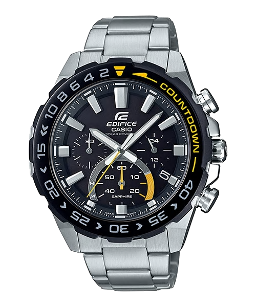 CASIO EDIFICE รุ่น EFS-S550DB-1AVUDF สีเงิน สายสแตนเลส สินค้าใหม่ ของแท้ รับประกันศูนย์ CMG