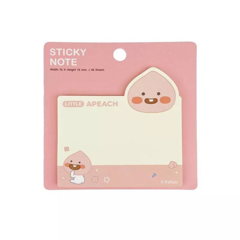 กระดาษโน๊ต กระดาษโน็ต โพสอิท Sticky note แบบมีกาวในตัว ลาย Kakao Friends รุ่น KK811