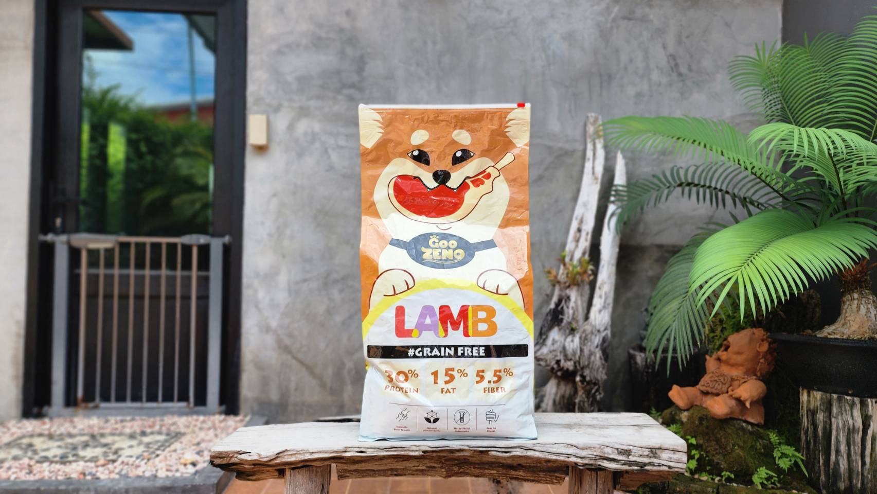 [ ส่งฟรี ] Zeno อาหารสุนัข รสแกะ ขนาดเม็ด12mm. ปริมาณ 12kg. น้องหมาทานได้ทุกสายพันธุ์ ทุกช่วงอายุ