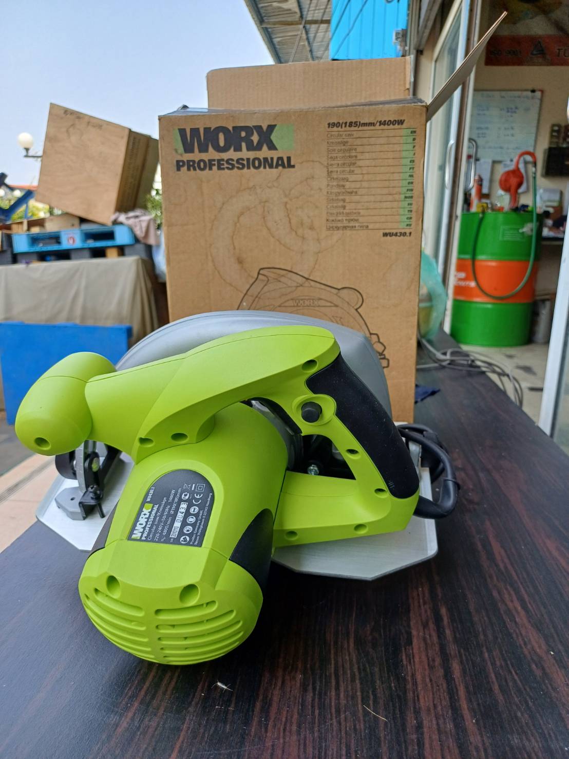 WORX เลื่อยวงเดือน 7" WU430.1