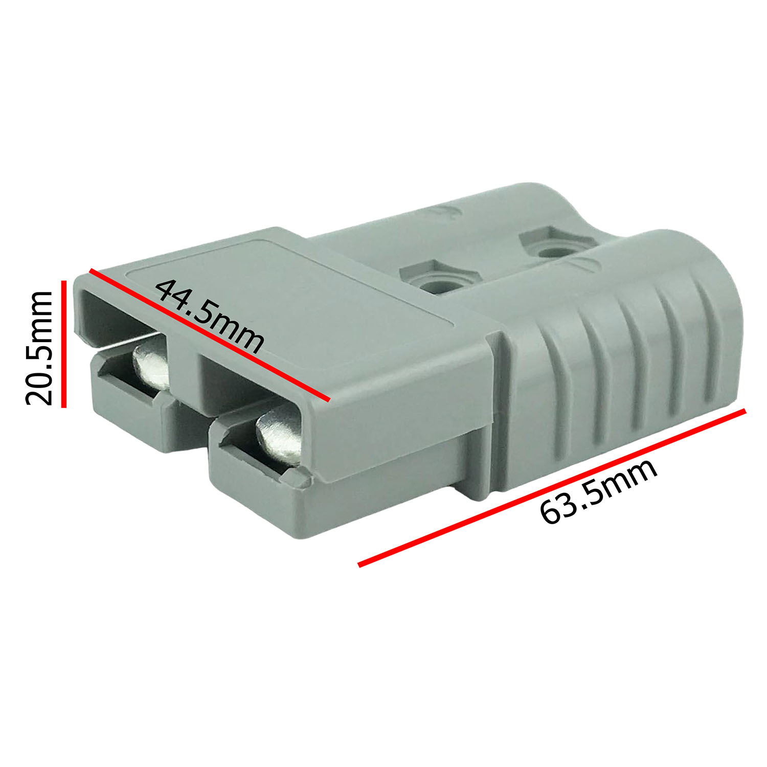 [ 1ชิ้น ] LTIANX MX25-SB120 ปลั๊กแอนเดอร์สัน 120A แอนเดอร์สัน connector 120แอมป์ Anderson คอนเน็คเตอร์ DC ปลั๊กกระแสสูง connectorกระแสสูง ปลั๊กต่อแบตเตอรี่ Anderson plug ปลั๊กแบตเตอรี่ ขั้ตแบตเตอรี่ กระแสสูง แจ็ค DC กระแสตรง ขั้วดีซี ปลั๊กรถยนต์