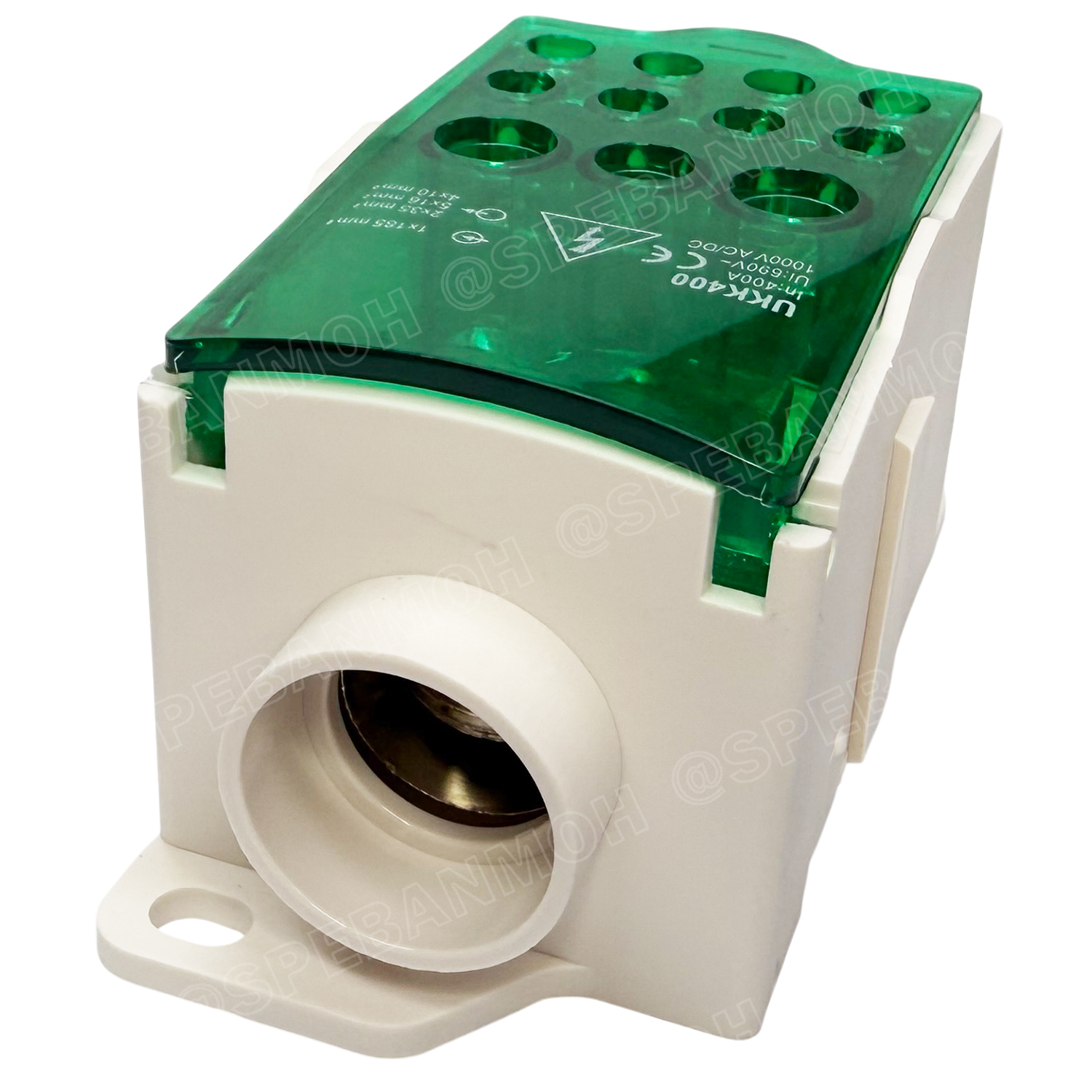 [ 1 ชิ้น ] UKK DIN RAIL DISTRIBUTION BOX Terminal อุปกรณ์แยกสายไฟ Cable Splitter Din Rail Terminal Block เทอมินอลยึดรางปีกนก ข้อต่อสายเมนไฟ เกาะราง อุปกรณ์เชื่อมต่อสายไฟ UKK-80 UKK-125 UKK-160 UKK-400