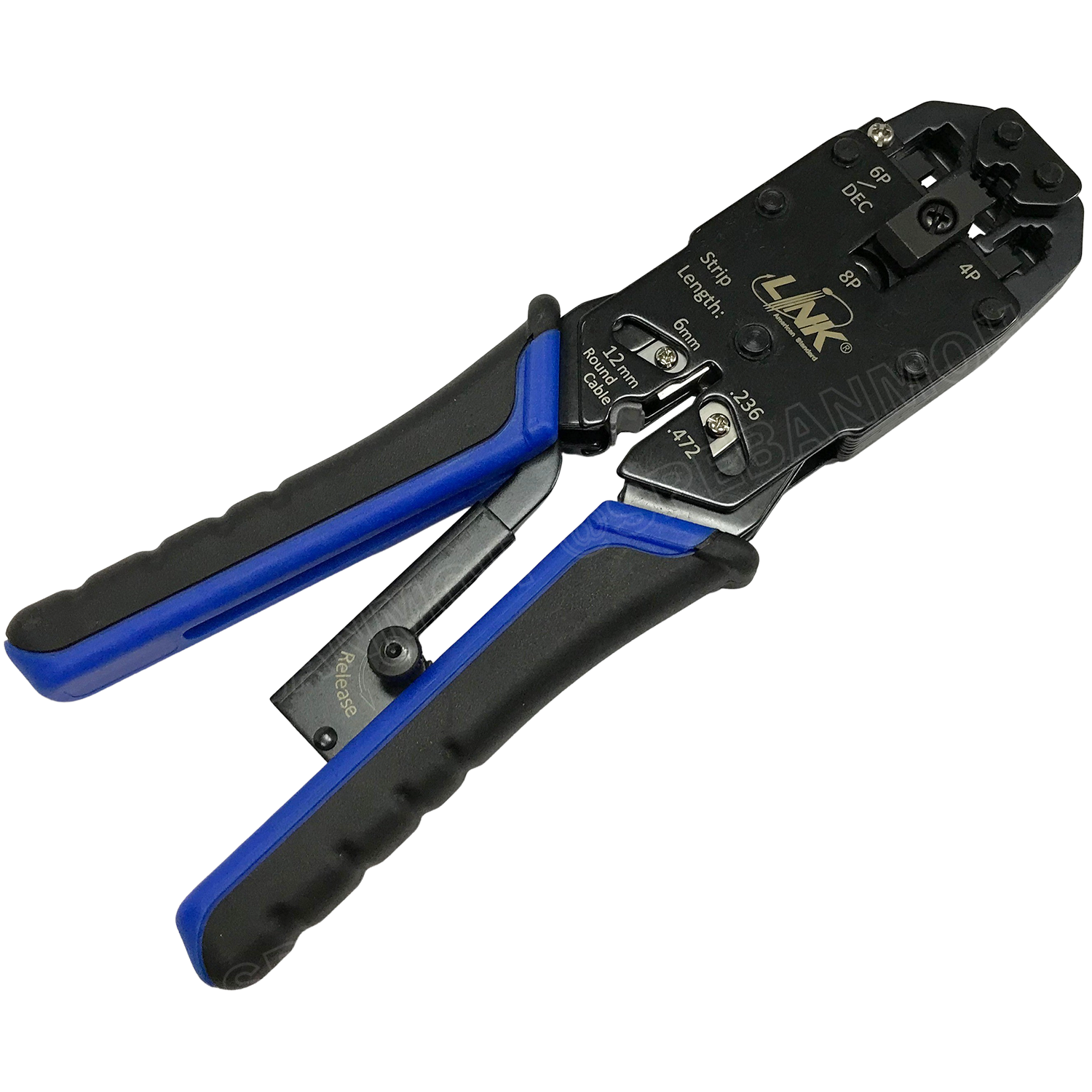 TL-1101R คีมเข้าหัวสาย Lan สายโทรศัพท์ RJ45 Crimper RJ45 Crimping Tool RJ45 RJ11 4 Pos PROFESSIONAL CRIMP TOOL ย้ำสายแลน ย้ำสายโทรศัพท์ ย้ำ RJ11 ย้ำ RJ45 คีมย้ำ LINK คีมย้ำสายแลน คีมย้ำสายโทรศัพท์ เครื่องมือเข้าหัวแลน เข้าหัวโทรศัพท์ เข้าหัว RJ45 เข้าหัว