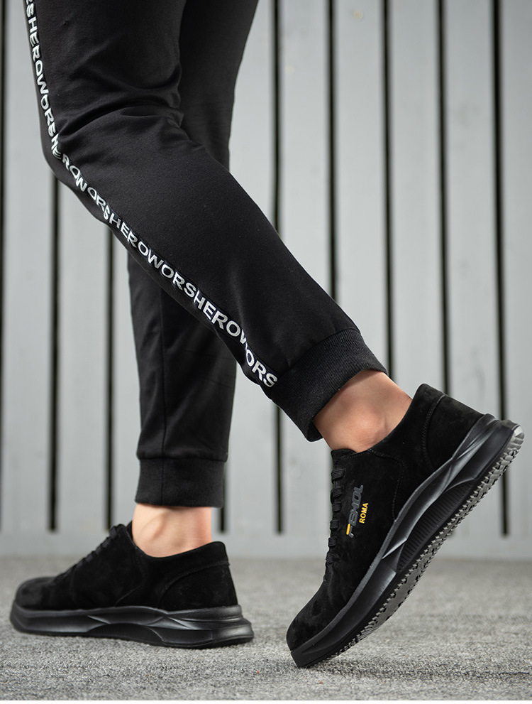 HOT STAR NO.8 รองเท้าเซฟตี้หนังแท้ หัวเหล็ก พื้นเสริมแผ่นเหล็ก พื้นยางกันลื่น