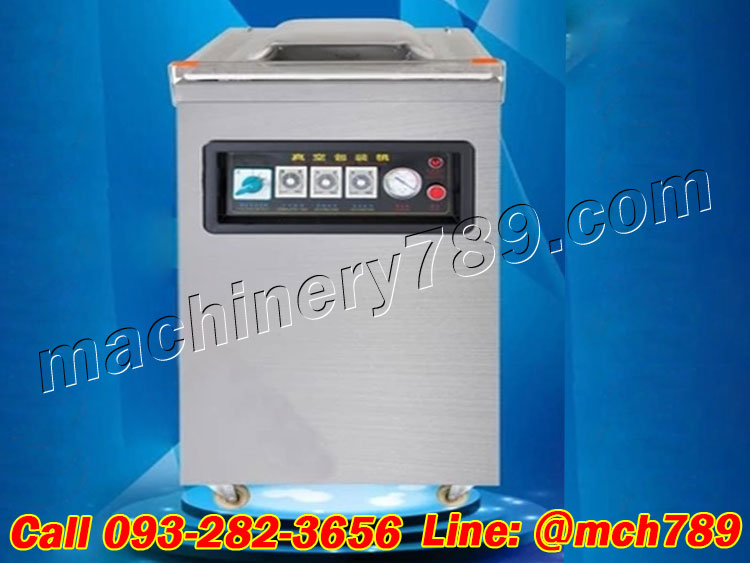 เครื่องซีลสูญญากาศ1หลุม รุ่น400 (ระบบควบคุมแมนนวล) เครื่องดูดสูญญากาศ เครื่องซีลพลาสติก เครื่องซีลสูญญากาศ เครื่องแพ็คสูญญากาศ เครื่องแพ็คถุง เครื่องแพ็คถุงสูญญากาศ 1-Hole Vacuum Sealer Manual Control Packing Machine