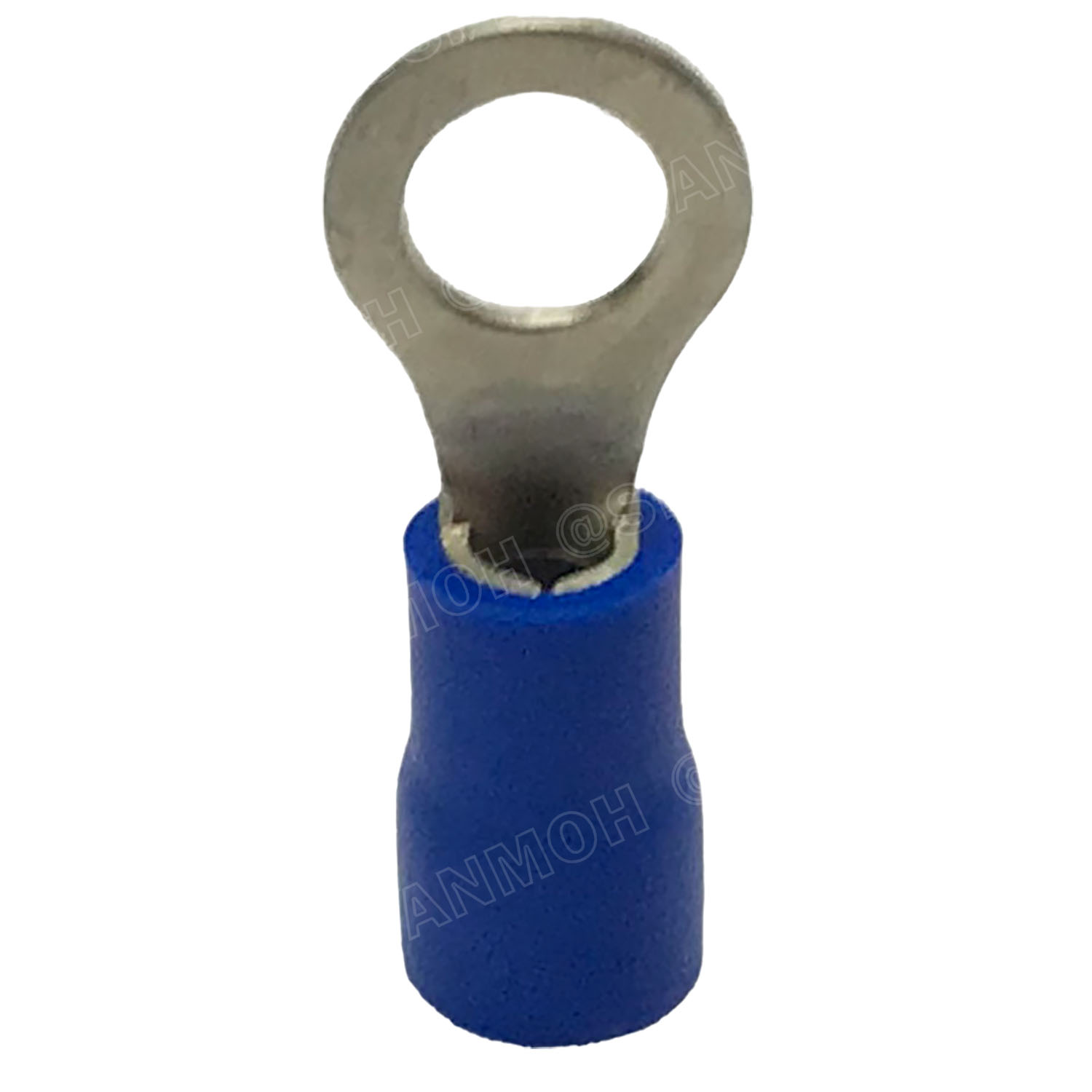 [ 100 ตัว/ถุง ] RV2-5 สำหรับสาย 1.5-2.5 sq.mm 16-14AWG หางปลากลม หางปลาหุ้มฉนวน เทอร์มินอล หางปลาย้ำสายไฟ หางปลา หางปลากลมหุ้ม หางปลาแฉก Terminal Crimping หางปลา กลมหุ้ม หางปลาต่อสาย ขั้วต่อสายไฟ หางปลาวง หางปลา RV Spade Terminal หางปลากลมหุ้มฉนวน