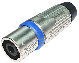 YLG-019 ปลั๊กสเปคคอน 4 โพล ต่อสาย (Speak-On 4 Pole Cable Connector)
