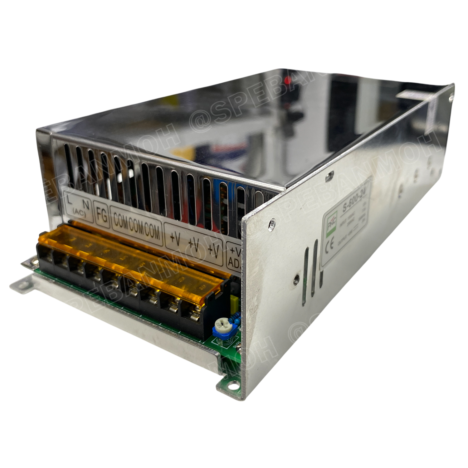 [ 1 ชิ้น ] S-600-24 Switching Power Supply สวิทช์ชิ่ง พาวเวอร์ซัพพลาย 24V 25A 600W Switching Power Supply 600วัตต์ แหล่งจ่ายไฟ แบบสวิตชิ่ง 24 โวลต์ ซัพพลายจ่ายไฟ Output 24VDC เพาเวอร์ซัพพลาย โวลต์ ดีซี ตัวแปลงไฟ หม้อแปลง ไฟเข้า 110V / 220V AC to 24V DC