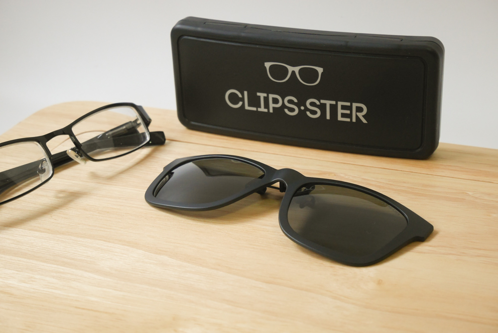 คลิปออนกันแดด Clipsster รุ่น Wayster O Signature Edition กรอบดำเลนส์เทาเขียว
