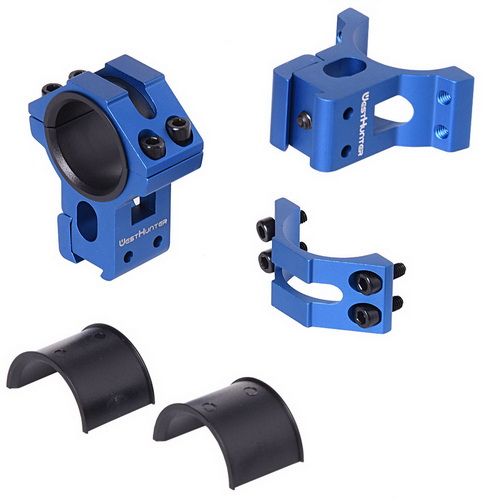 ขากล้องคุณภาพสูง High Profile 11mm Dovetail Scope Mounts Fully CNC Machining Scope Rings