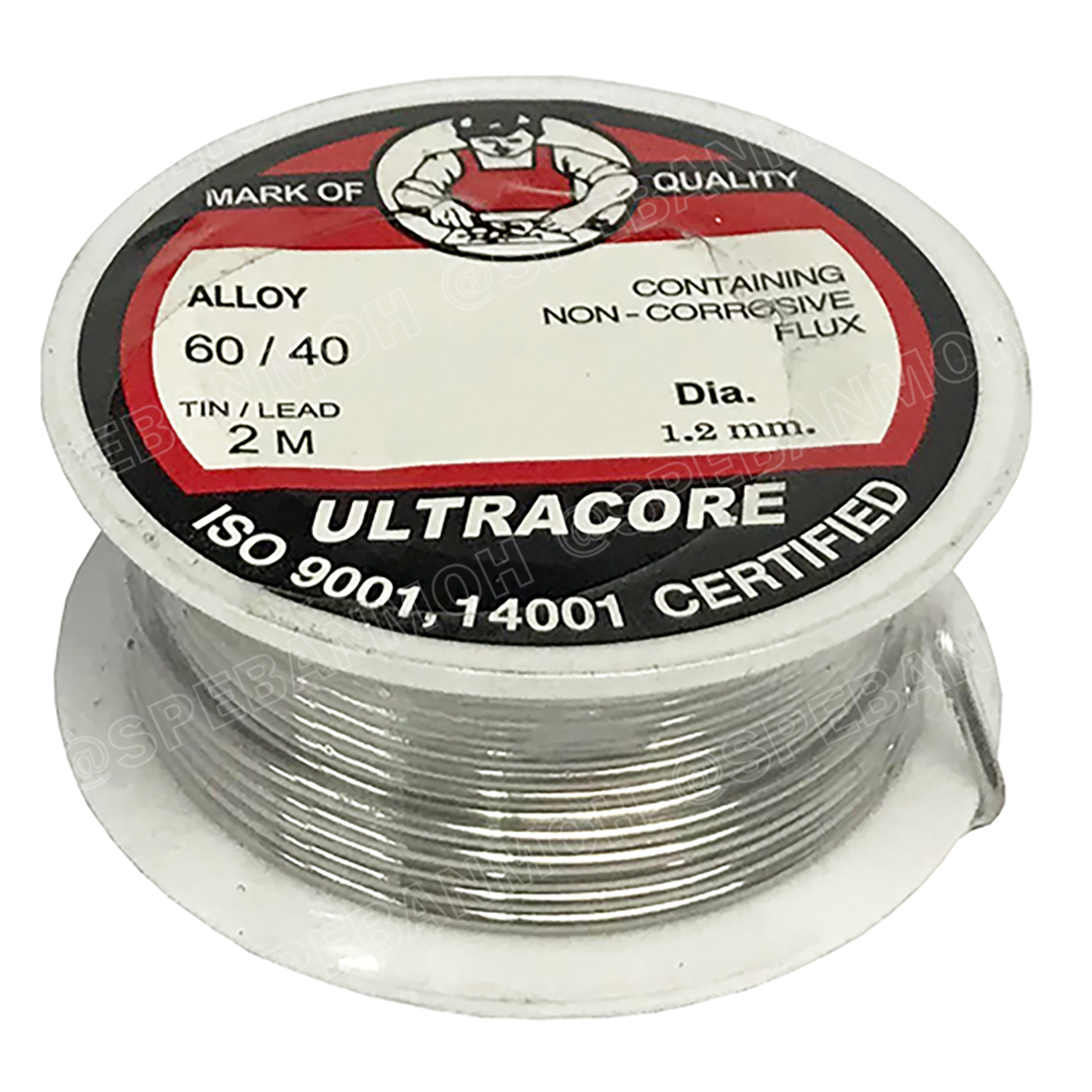 [ 2ชิ้น ] 1.2 mm. 2 เมตร ตะกัวบัดกรี Ultracore ตะกั่วบัดกรี Ultracore Soldering Lead มีฟลักในตัว 60/40 ตะกั่ว บัดกรี ปากกา ตะกั่วปากกา อุลตร้าคอร์ อัลต้าคอร์ อัลตร้าคอร์ 60/40 0.8มม 0.8 มม 0.8mm 0.8 mm ตะกั่วบัดกรี Ultra Core 1.2มม 1.2 มม 1.2mm 1.2 mm