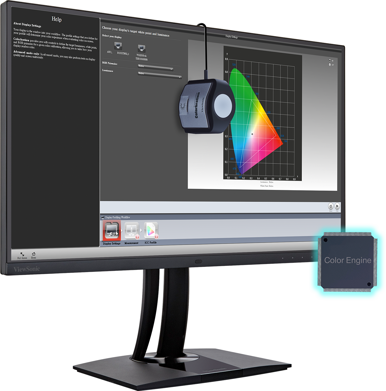 Monitor ViewSonic VP2785-2K 27’’ 2K Fogra Certified ประกันศูนย์ไทย