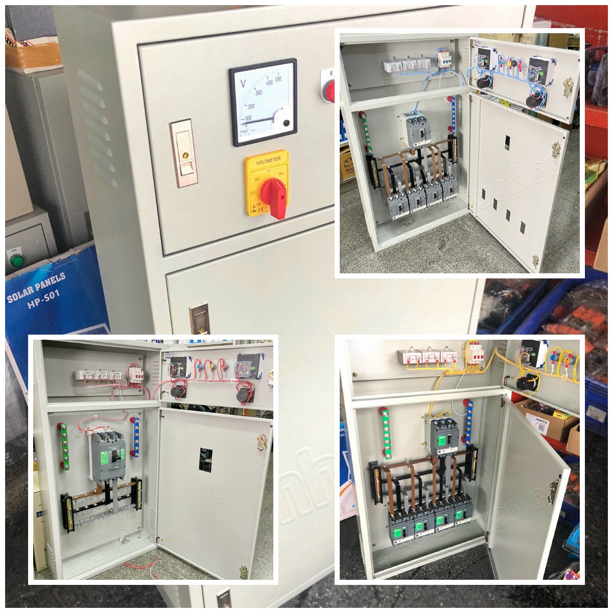 ตู้ MDB ควบคุมกระแสไฟ ประหยัดพลังงาน ตู้เมนเบรกเกอร์ อุปกรณ์ (MCCB) (Schneider Electric), Miniature Circuit Breaker, MAIN DISTRIBUTION BOARD (KJL), Control Switch, PANEL METER, SELECTOR SWITCH, Current Transformer