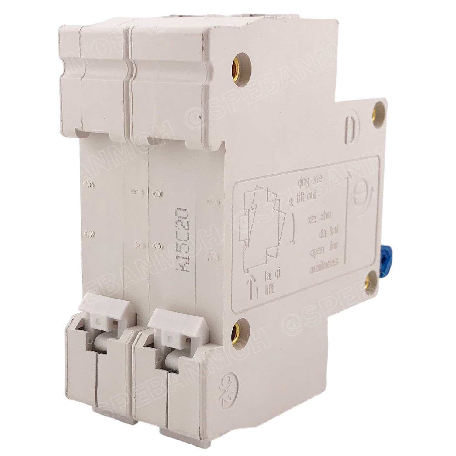 [ 1ชิ้น ] FB1-63-2P 20A BF เบรกเกอร์ ดีซี 2P 20แอมป์ 2Pole DC Breaker 600 VDC DC Circuit Breaker 2P สำหรับงาน solar cell เบรกเกอร์ไฟฟ้าโซลาร์เซลล์ DC ป้องกันกระแสเกิน ใช้ได้กับไฟฟ้ากระแสตรง DC เบรกเกอร์ 2โพล Solar Breaker เซอร์กิตเบรกเกอร์ MCB Breaker