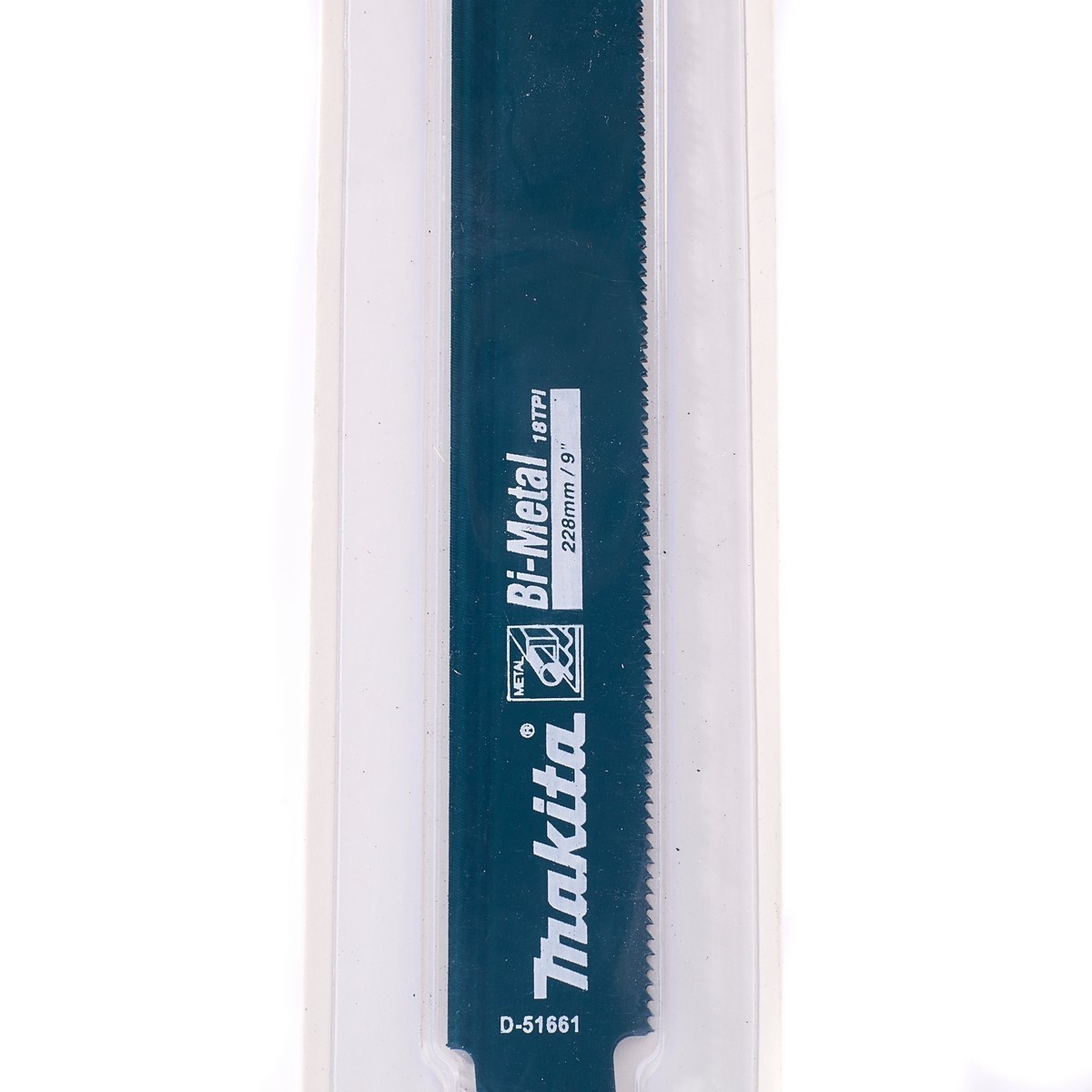 MAKITA D-51661 ใบเลื่อยชัก 18ฟัน ยาว225 มม. BIM