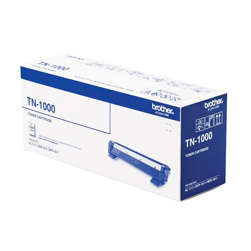 ตลับหมึกโทนเนอร์ ดำ Brother TN-1000 หมึกแท้จากศูนย์